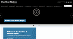 Desktop Screenshot of hamiltonwaikato.com